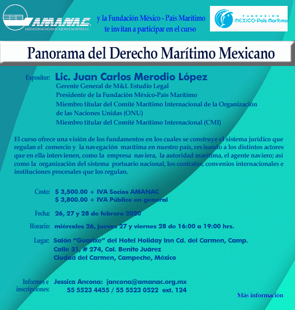 Curso Derecho Maritimo 2020