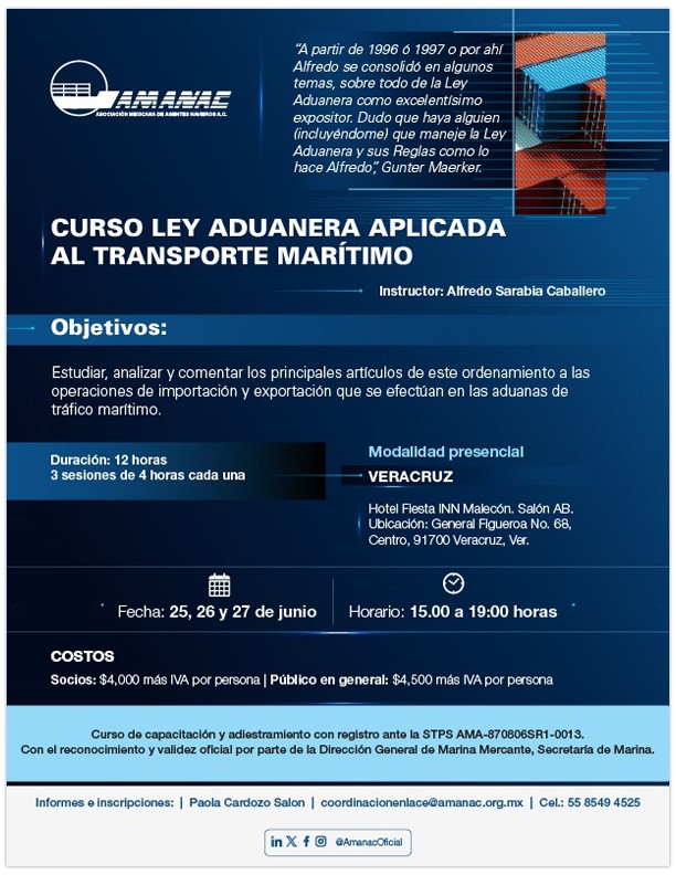 Curso Ley Aduanera